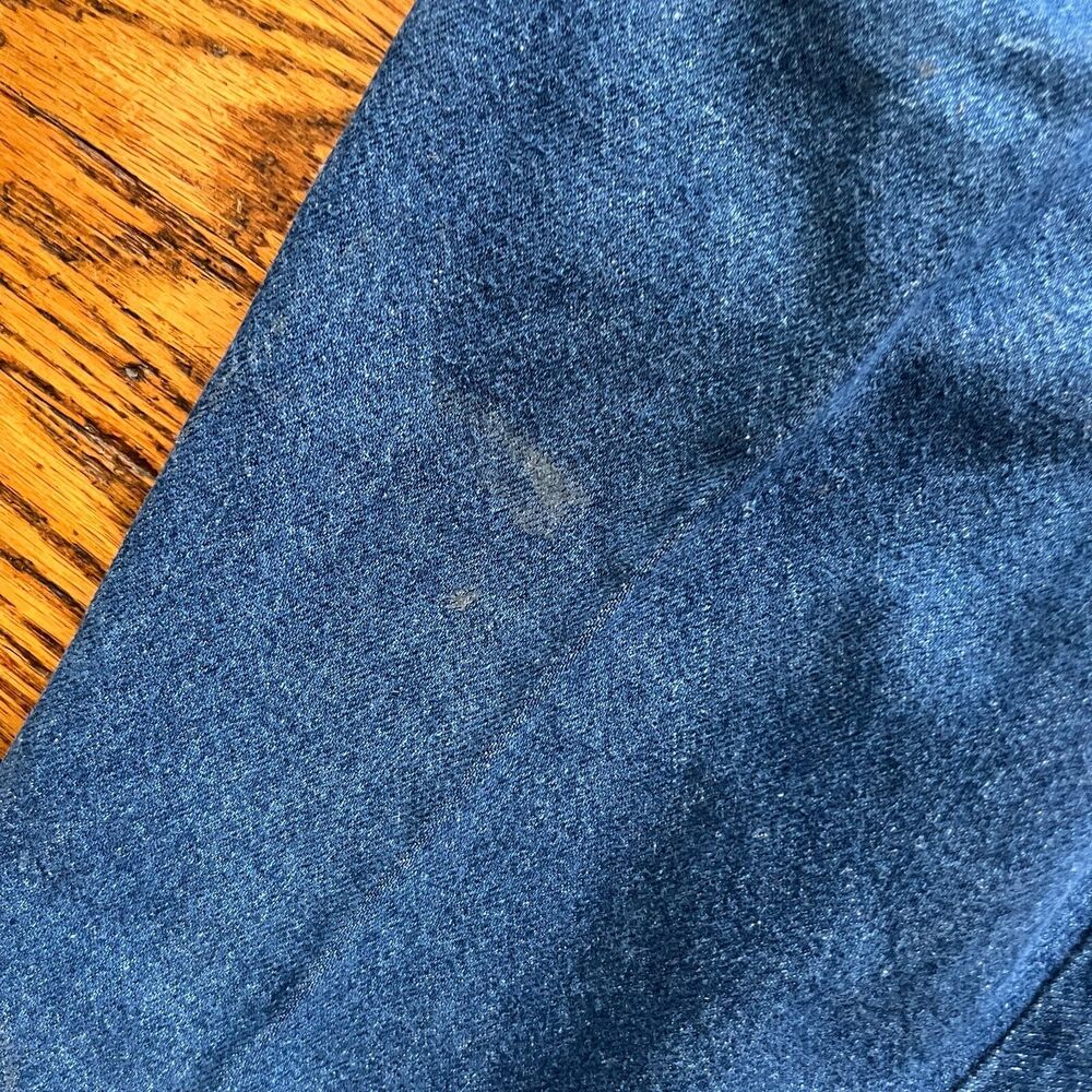 Vintage BIG BEN by Wrangler Jeans Mens 38x31 Heavy Blue Denim Pant USA Made - Picture 7 of 15